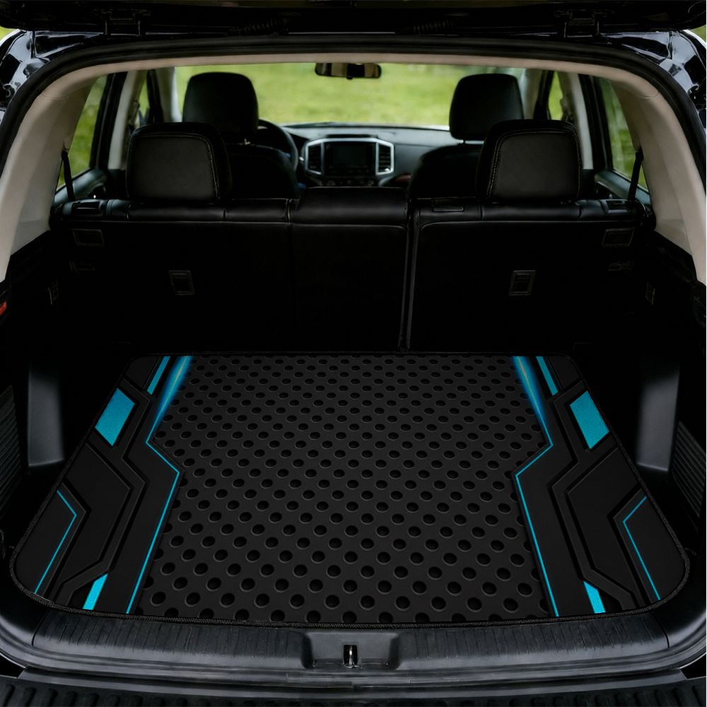 Tech Lighting Accessories - Futuristic Tech Blue Light Car Trunk