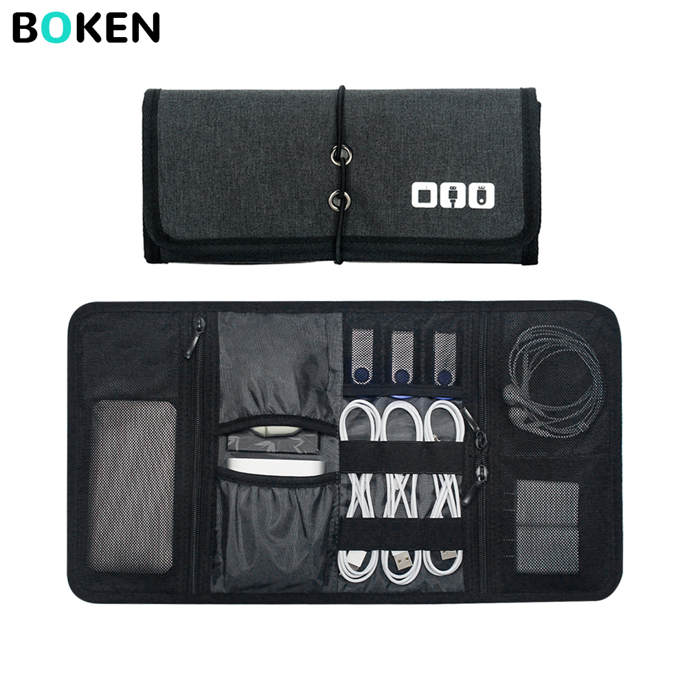 Tech Accessories Cheap - Tech Organizer Bag Cable Storage Case