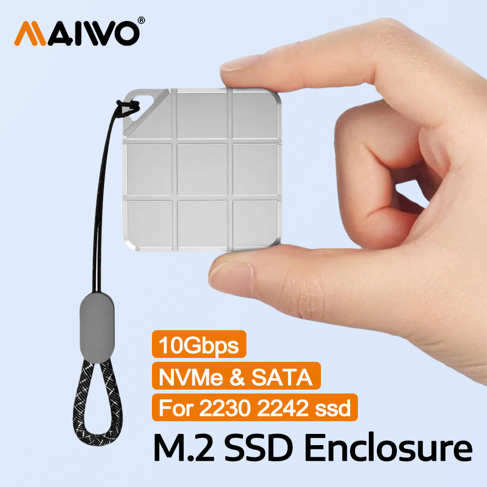 Portable Ssd Enclosure - MAIWO M.2 2230 2242 NVMe SATA