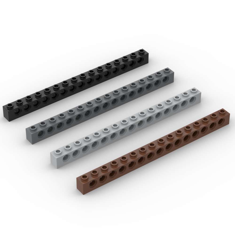 Tech Accessories For Kids - MOC 1PCS 3703 1x16 With Holes