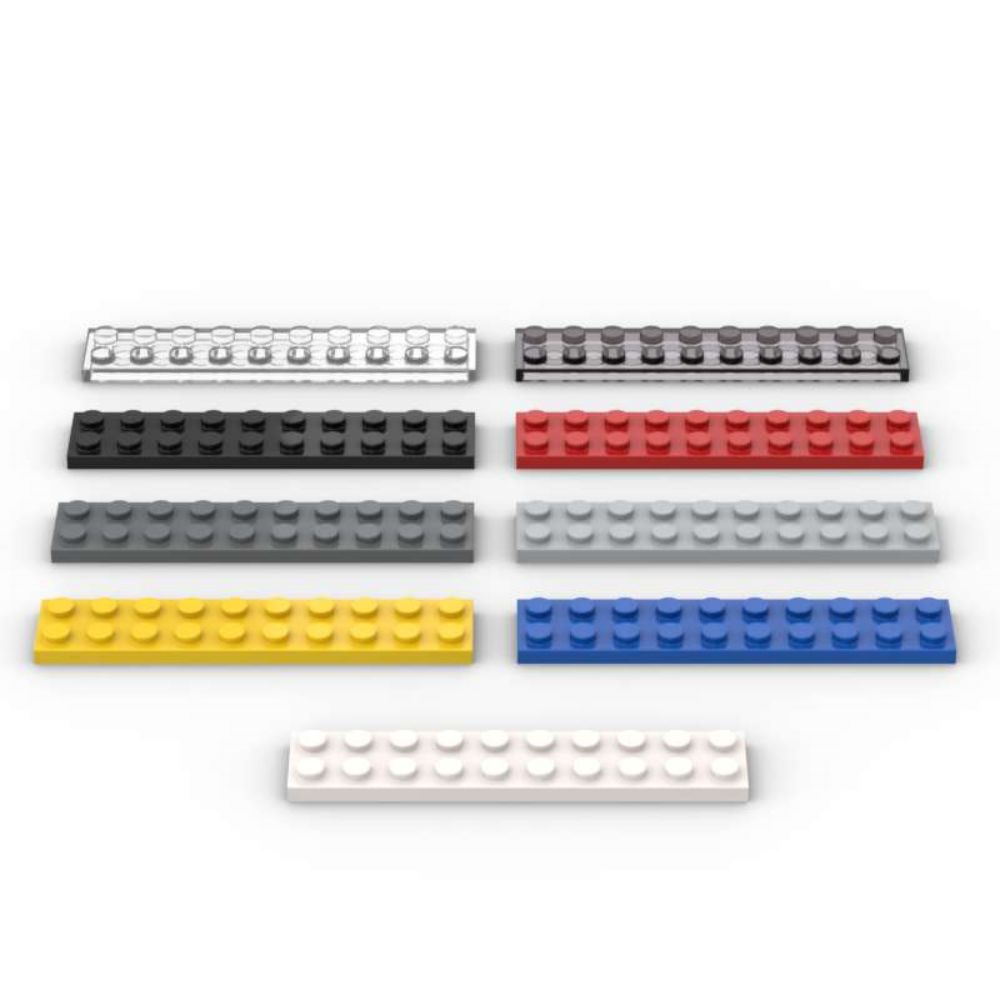 Tech Accessories For Kids - MOC 10PCS 3832 2x10 Tire Plate