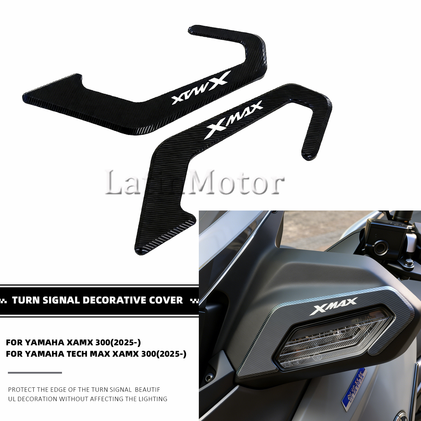 Tech Lighting Accessories - For Yamaha XMAX300 XMAX TECH MAX