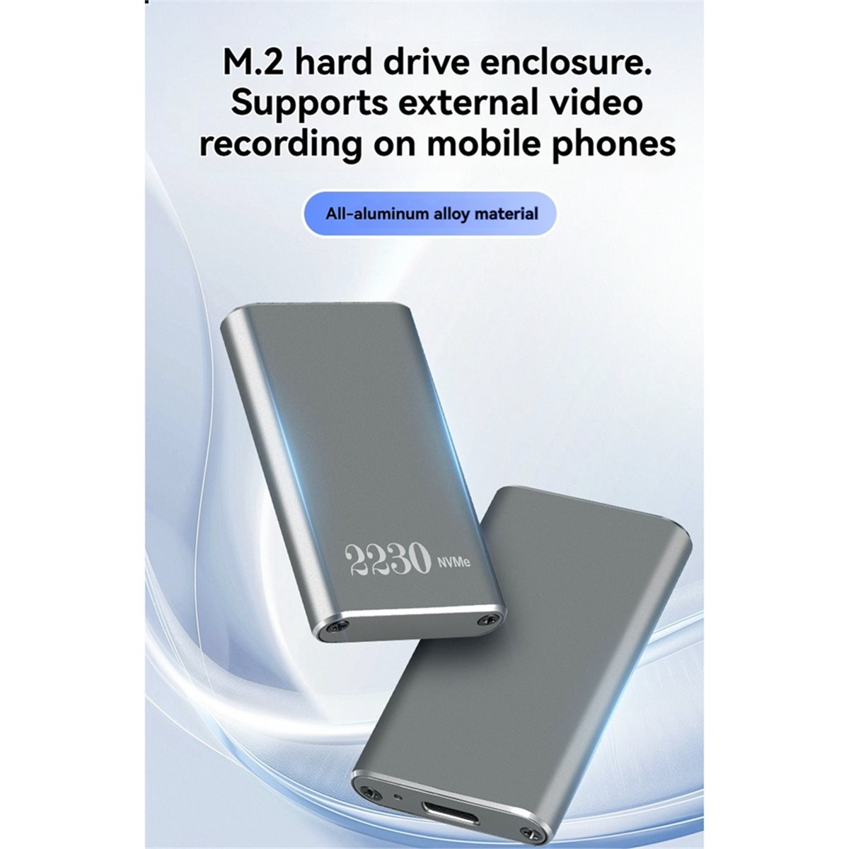 A40I M.2 NVMe SSD Enclosure -  - Portable Ssd Enclosure ulasan dan harga