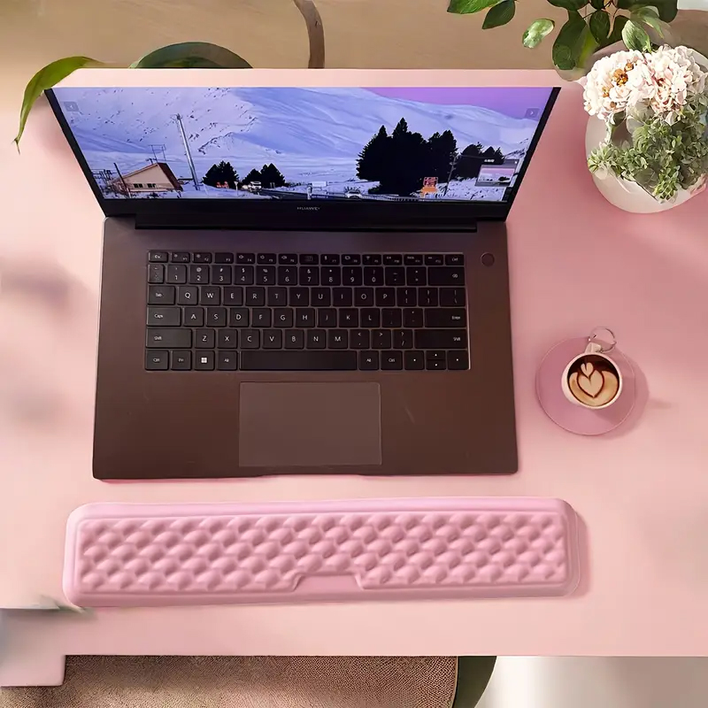 Wrist Rest for Keyboard and Mo - Keyboard Wrist Pad Leather ulasan dan harga