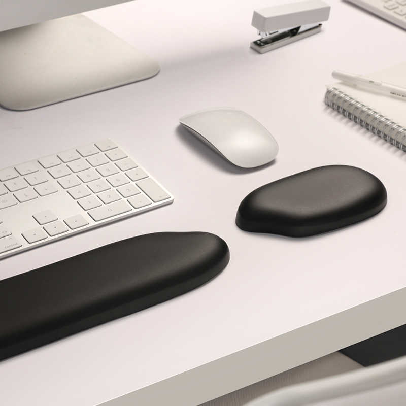 Rice Silicone Wrist Mouse Pad  - Keyboard Wrist Pad Leather ulasan dan harga