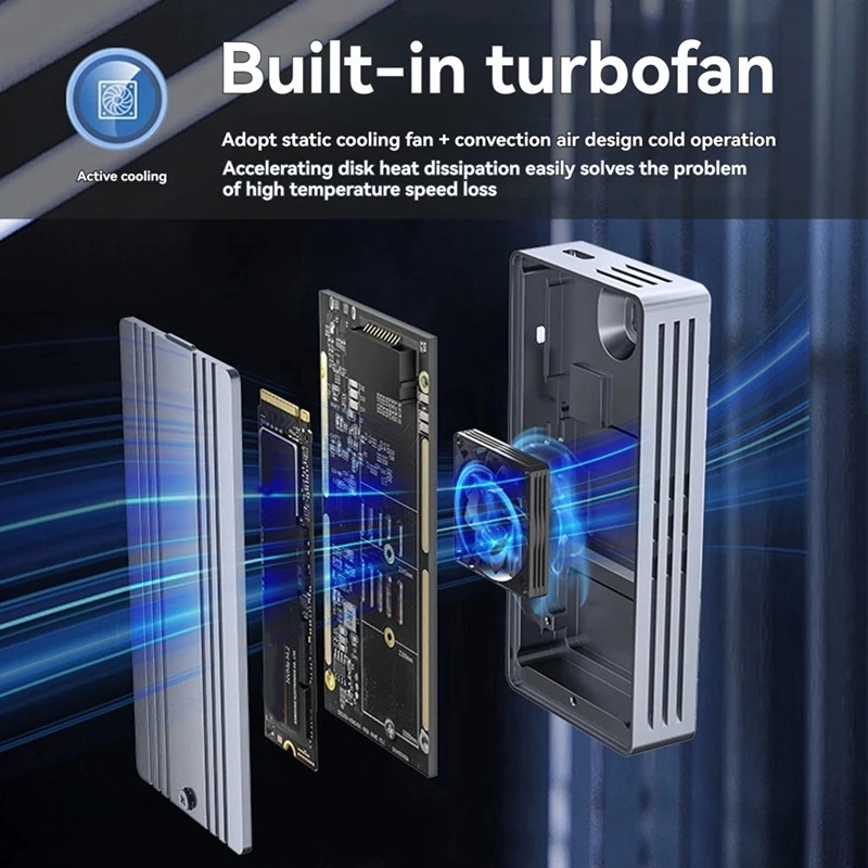 USB4 40Gbps M.2 NVMe SSD Enclo - Portable Ssd Enclosure ulasan dan harga