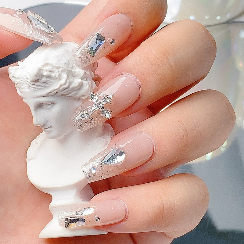 10pcs/lot 3d Nail Charms Class - Trending Tech Accessories ulasan dan harga