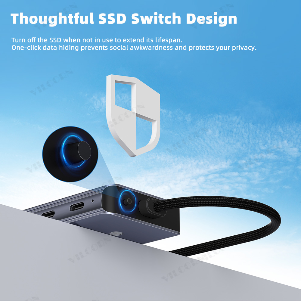 7in1 USB C Hub For MacBook Pro - Portable Ssd Enclosure ulasan dan harga