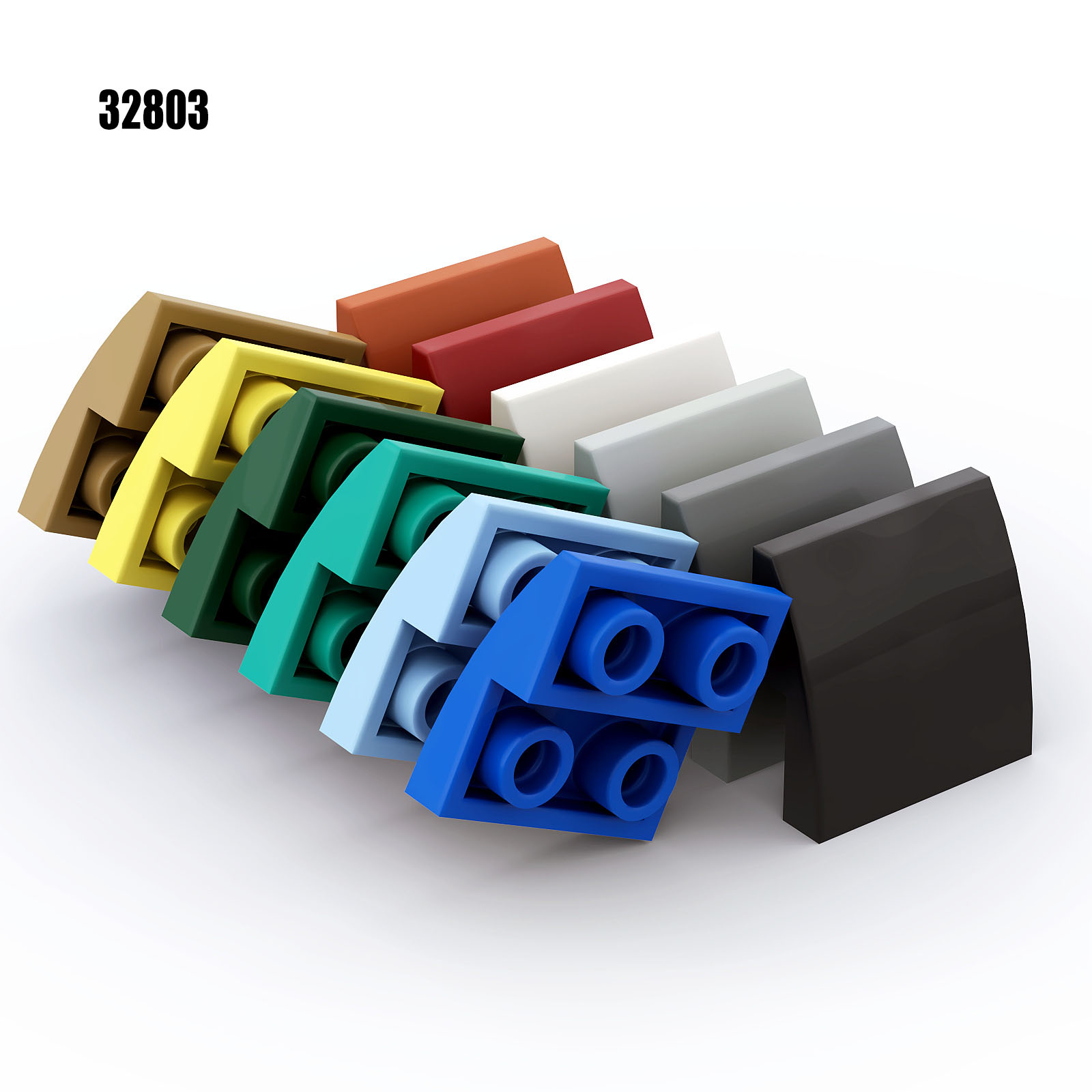 50pcs MOC Bricks 32803 2x2 Rev - Tech Accessories For Kids ulasan dan harga