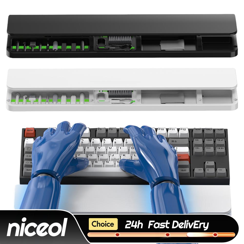 ABS & Leather Hand Wrist Rest  - Keyboard Wrist Pad Leather ulasan dan harga