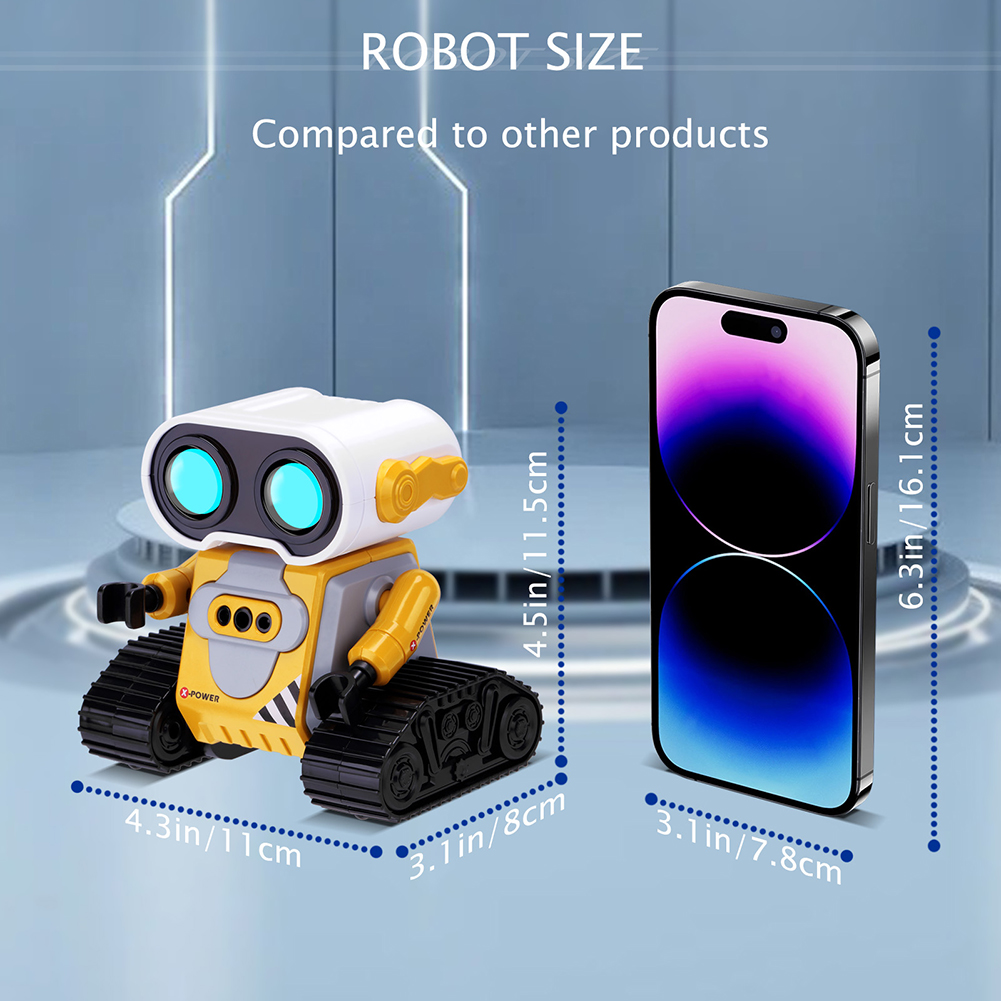 Remote Control Robot with LED  - Tech Accessories For Kids ulasan dan harga