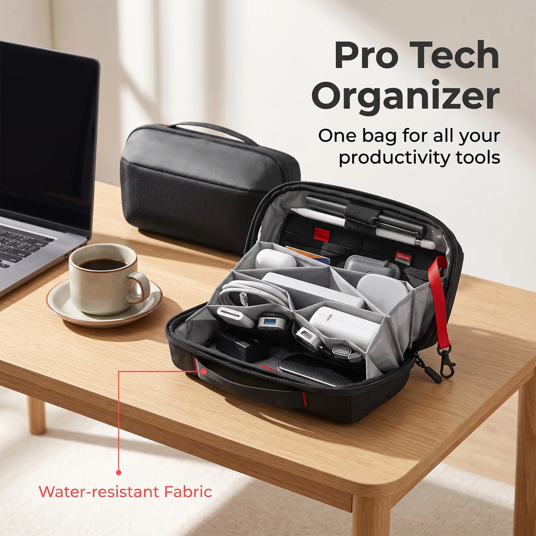 Travel Tech Organizer Pouch, W - Tech Accessories Store ulasan dan harga