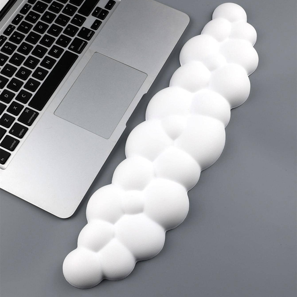Mouse Pad with Wrist Rest Keyb - Keyboard Wrist Pad Leather ulasan dan harga
