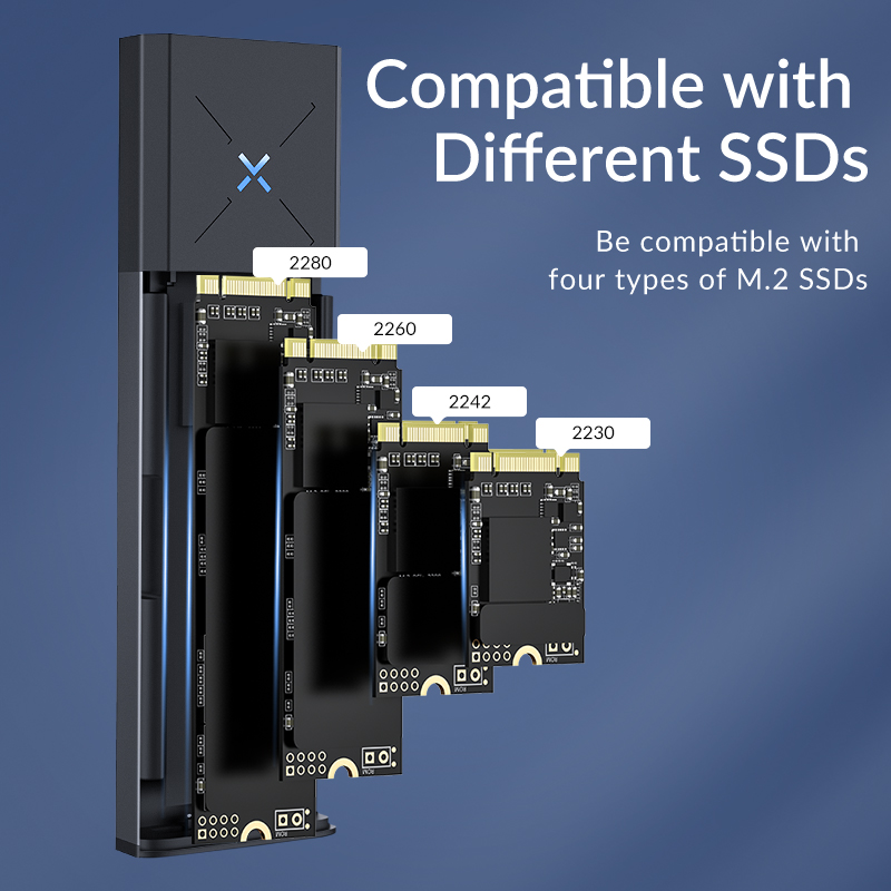 IDsonix SSD Case M.2 NVMe SATA - Portable Ssd Enclosure ulasan dan harga
