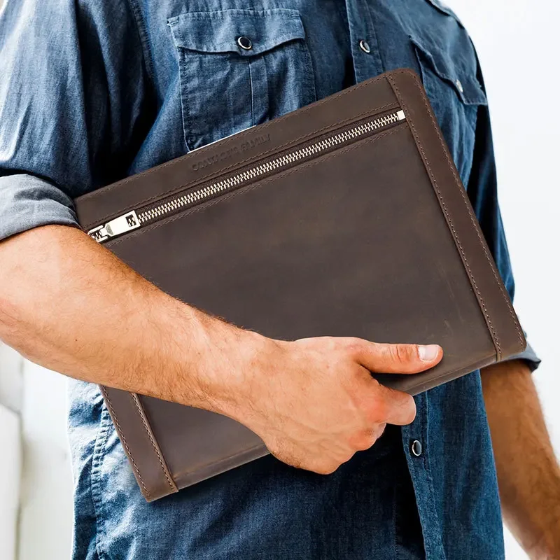 Leather Tablet Storage Bag for - Tech Accessories For A Tablet ulasan dan harga