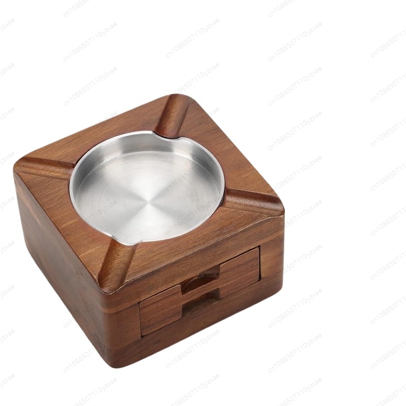 Wooden Cigar Ashtray with Phon - Tech Accessories For A Tablet ulasan dan harga