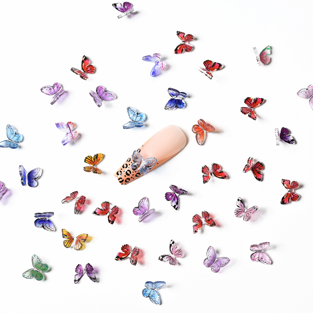 20/100Pcs Mix Colorful Butterf - Trending Tech Accessories ulasan dan harga