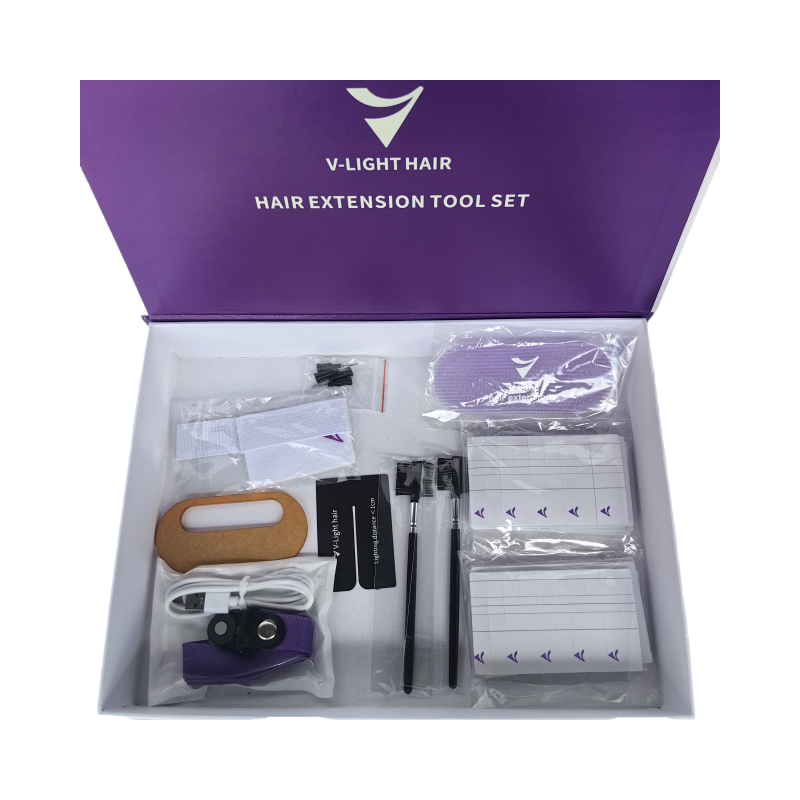 Black V-Light Seamless Hair Ex - Tech Lighting Accessories ulasan dan harga