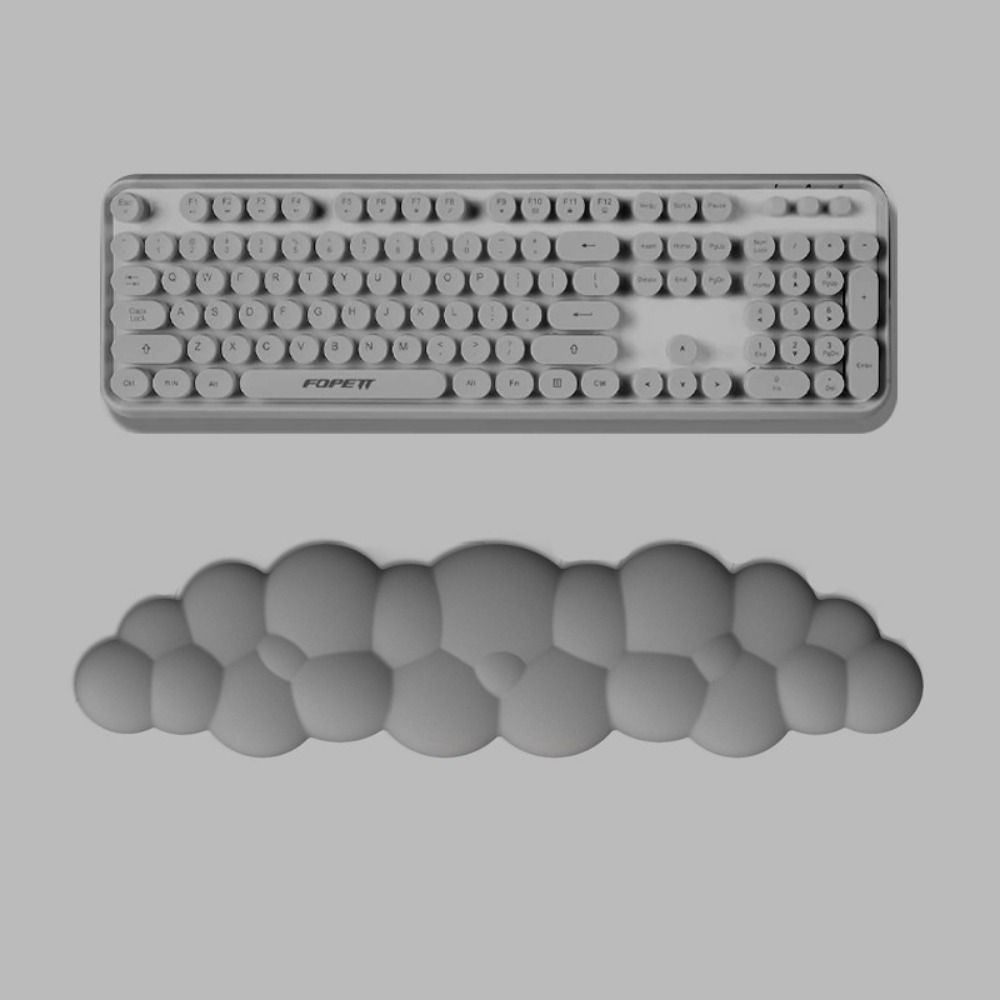 Soft Cloud Shaped Keyboard Wri - Keyboard Wrist Pad Leather ulasan dan harga