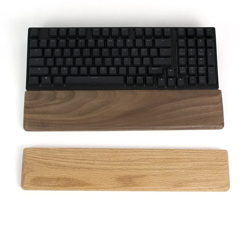 Black Walnut Palm Rest Custom  - Keyboard Wrist Pad Leather ulasan dan harga
