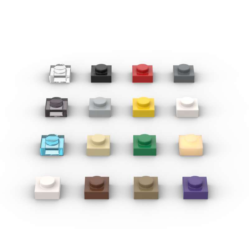 MOC 10PCS 3024 1x1 Plate Build - Tech Accessories For Kids ulasan dan harga