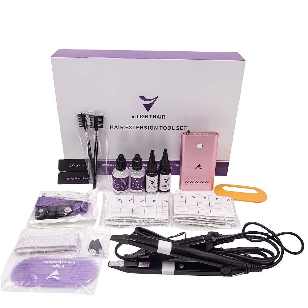 Pink V-Light Seamless Hair Ext - Tech Lighting Accessories ulasan dan harga