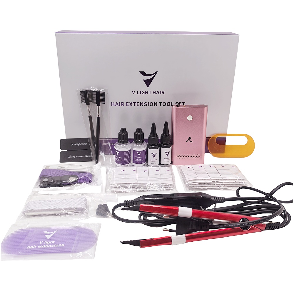 Pink V-Light Seamless Hair Ext - Tech Lighting Accessories ulasan dan harga