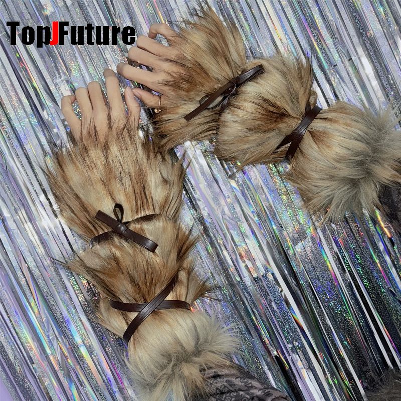 Y2K Hot Girl Subculture Faux F - Y2K Tech Accessories ulasan dan harga