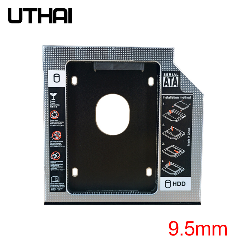 UTHAI DW95S HDD Caddy 9.5mm Al - Portable Ssd Enclosure ulasan dan harga