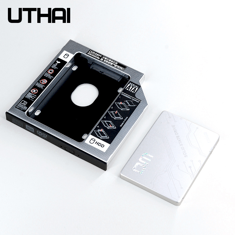 UTHAI DW95S HDD Caddy 9.5mm Al - Portable Ssd Enclosure ulasan dan harga