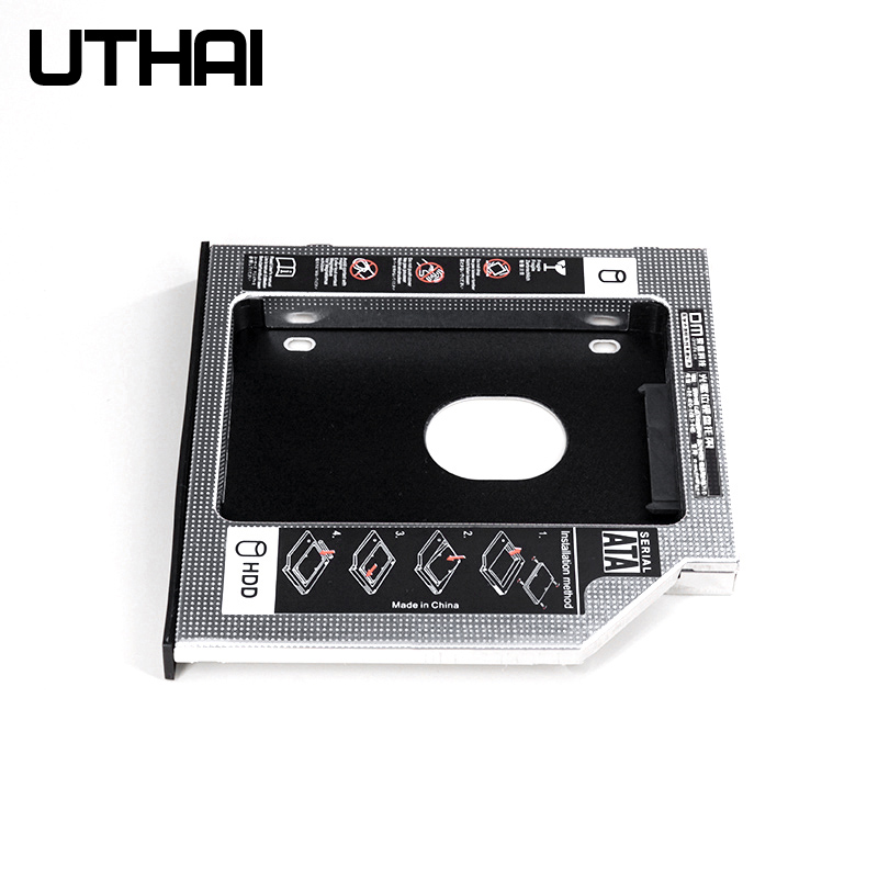 UTHAI DW95S HDD Caddy 9.5mm Al - Portable Ssd Enclosure ulasan dan harga