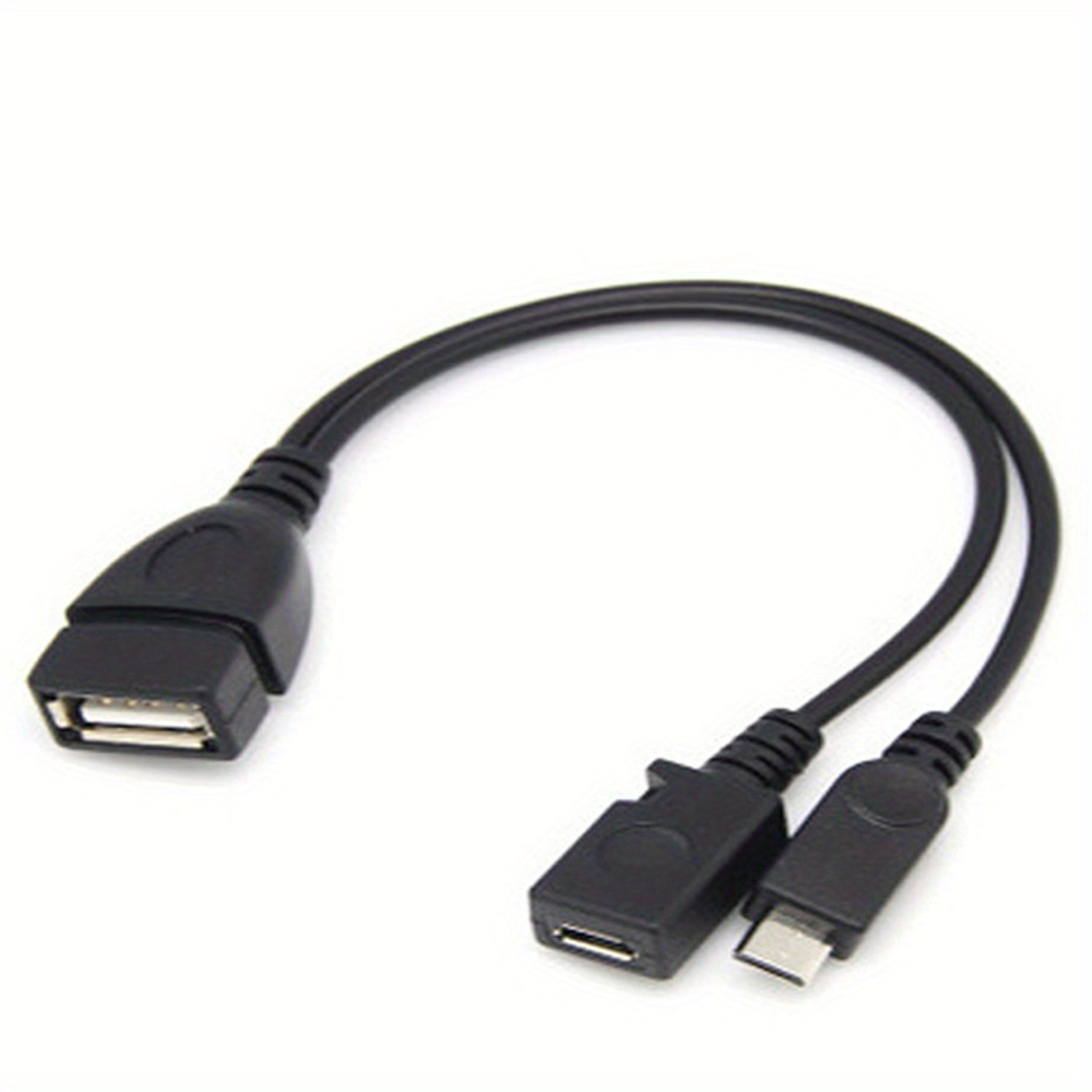 2-in-1 OTG USB to Micro USB Sp - Tech Accessories For A Tablet ulasan dan harga
