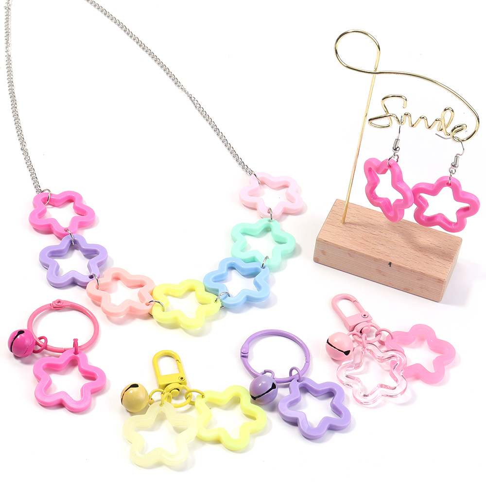 30pcs/lot Colorful Acrylic Sta - Y2K Tech Accessories ulasan dan harga